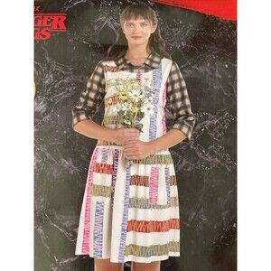 Netflix Stranger Things Adult Eleven Costume Dress Size Large Extra Large New